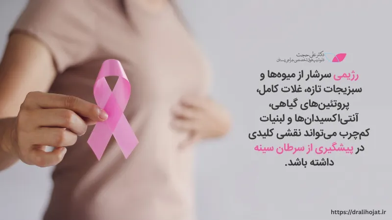 رژیم غذایی سالم و کم چرب