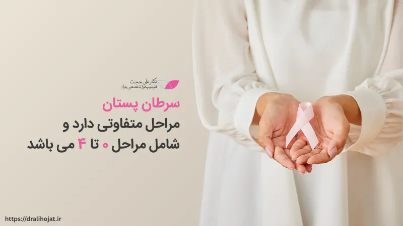 مراحل سرطان پستان